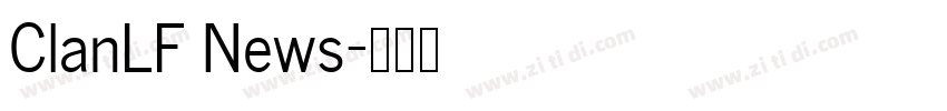ClanLF News字体转换